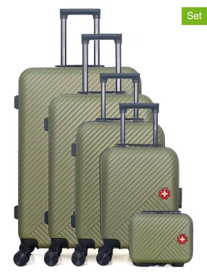 SWISS KOPPER 5-częściowy zestaw "Spiez" w kolorze khaki rozmiar: onesize
