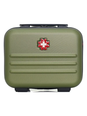 SWISS KOPPER Kosmetyczka "Wil" w kolorze kahki - 30 x 23 x 16 cm rozmiar: onesize