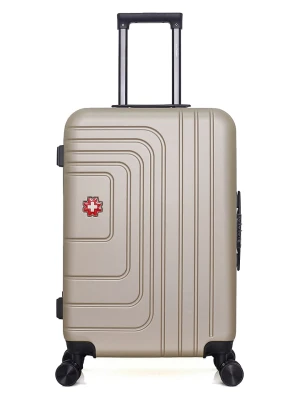 SWISS KOPPER Walizka "Rüti" w kolorze beżowym - 41 x 65 x 26 cm rozmiar: onesize