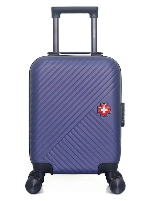 SWISS KOPPER Walizka "Spiez" w kolorze granatowym - 32 x 42 x 20 cm rozmiar: onesize