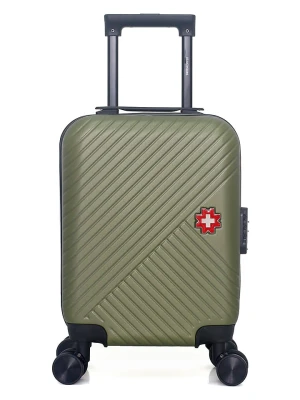 SWISS KOPPER Walizka "Spiez" w kolorze khaki - 32 x 42 x 20 cm rozmiar: onesize