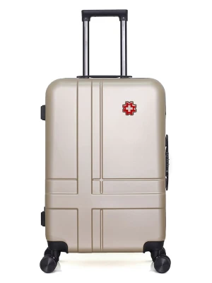 SWISS KOPPER Walizka "Uster" w kolorze beżowym - 41 x 65 x 26 cm rozmiar: onesize