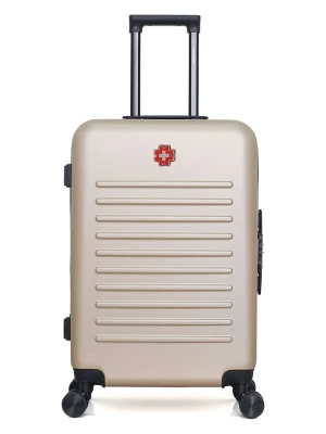 SWISS KOPPER Walizka "Wil" w kolorze beżowym - 41 x 65 x 26 cm rozmiar: onesize