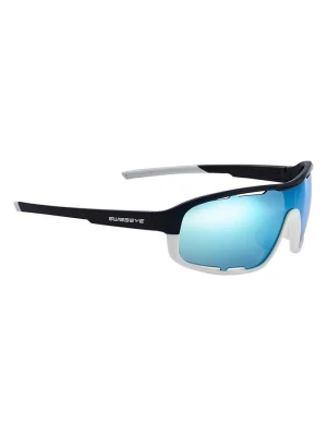 SWISSEYE Dziecięce okulary sportowe "Joker" w kolorze niebiesko-czarnym rozmiar: onesize