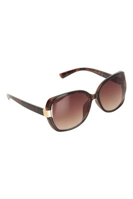 Zdjęcie produktu Sydney damskie okulary przeciwsłoneczne z rogową oprawką - Brown Mountain Warehouse