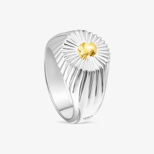 Sygnet Virtual Garden Wykonany Ze Srebra I Srebra Vermeil Z Misiem - Tous