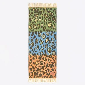 Szal akryl żakard animal print wielobarwny BIMBA Y LOLA