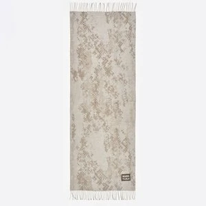 Szal akryl żakard snake print taupe BIMBA Y LOLA