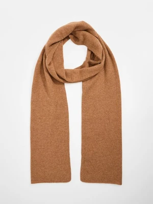 Szal AUTHENTIC CASHMERE brązowy