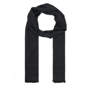 Szal BOSS Maddyson 50545663 Czarny