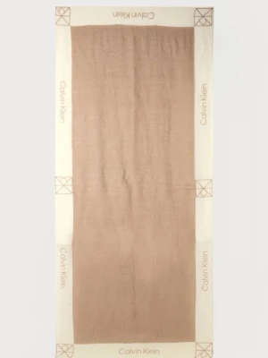 Szal Calvin Klein taupe