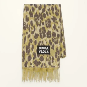 Szal cętki Leopard ochra BIMBA Y LOLA OCHRE
