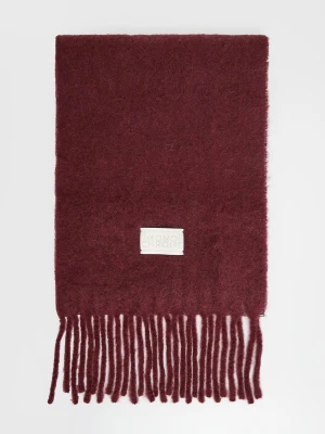 Szal damski z alpaki MARELLA MONOCHROME