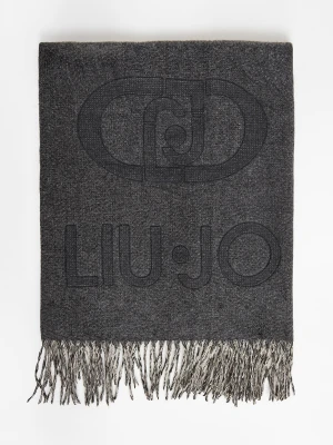 Szal damski z logo LIU JO