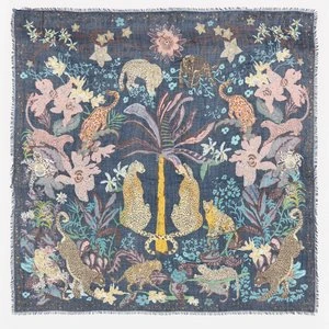 Szal dżungla indigo BIMBA Y LOLA