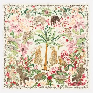 Szal dżungla kość słoniowa BIMBA Y LOLA