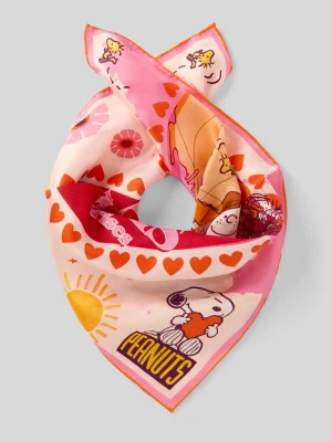 Chusta z czystego jedwabiu z nadrukiem z motywem model ‘Nicki’ Codello