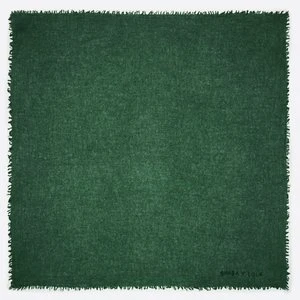 Szal kaszmirowy zielony BIMBA Y LOLA