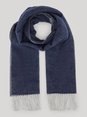 Szal Larsen w kolorze ciemnoniebieskim z efektem melanżu Joop