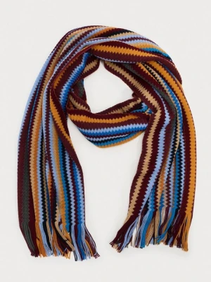 Szal Missoni czerwony