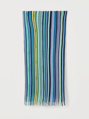 Szal Missoni niebieski