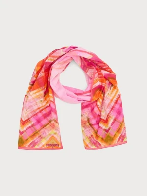 Szal Missoni zielony