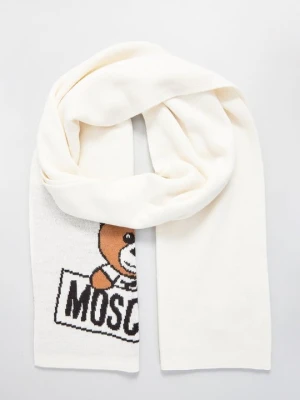 Szal MOSCHINO biały