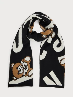 Szal MOSCHINO czarny