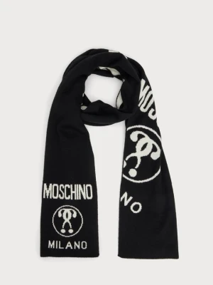Szal MOSCHINO czarny