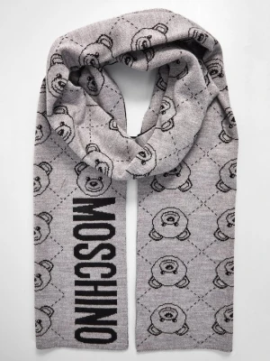 Szal MOSCHINO szary
