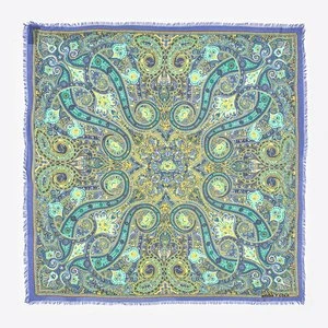 Szal paisley liliowy BIMBA Y LOLA