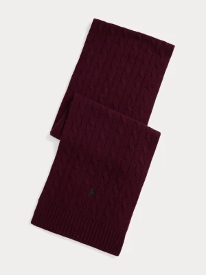 Szal Polo Ralph Lauren granatowy