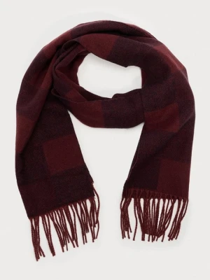 Szal Ted Baker ciemnoczerwony