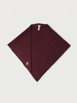 Szal Tommy Hilfiger bordowy