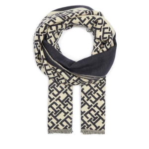 Szal Tommy Hilfiger Essential Chic Scarf AW0AW15789 Granatowy