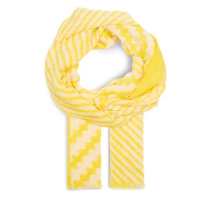 Szal Tommy Hilfiger Essential Flag Scarf AW0AW15787 Valley Yellow ZH3