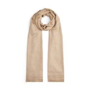 Szal Tommy Hilfiger Monogram AW0AW17789 Beżowy