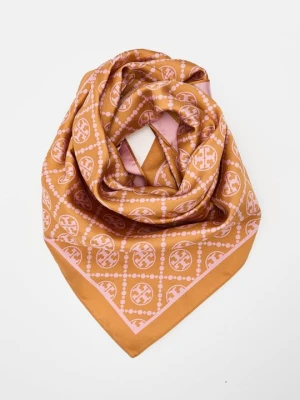 Szal Tory Burch różowy