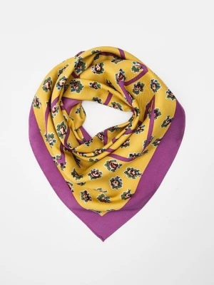 Szal Tory Burch żółty