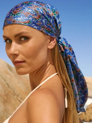 Szal w kwiatowy wzór Etam