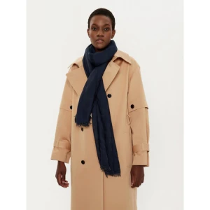 Szal Weekend Max Mara Classe 2515541074600 Granatowy
