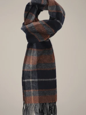Szal Wełniany Mixkolor w Kratę Lancerto