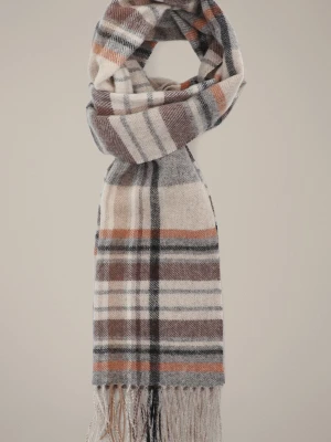 Szal Wełniany Mixkolor w Kratę Lancerto
