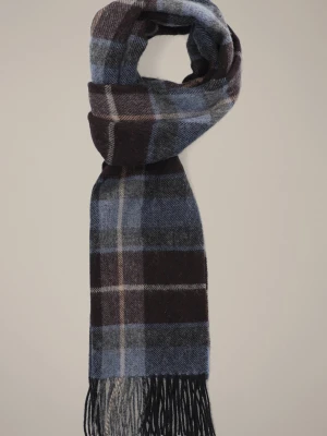 Szal Wełniany Mixkolor w Kratę Lancerto