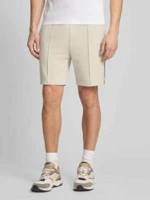 Szorty dresowe o kroju regular fit z mieszanka bawełny model 'JT_JOIN HEADLO' BOSS Green