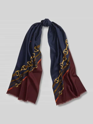 Szal z czystej wełny Lauren Ralph Lauren