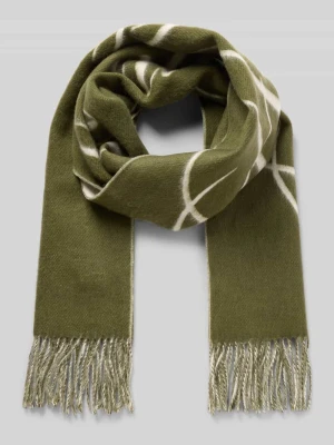 Szal z czystej wełny Tommy Hilfiger