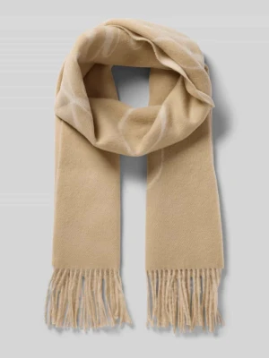 Szal z czystej wełny Tommy Hilfiger