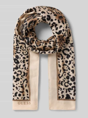 Szal z Detal z logo Guess