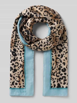 Szal z Detal z logo Guess